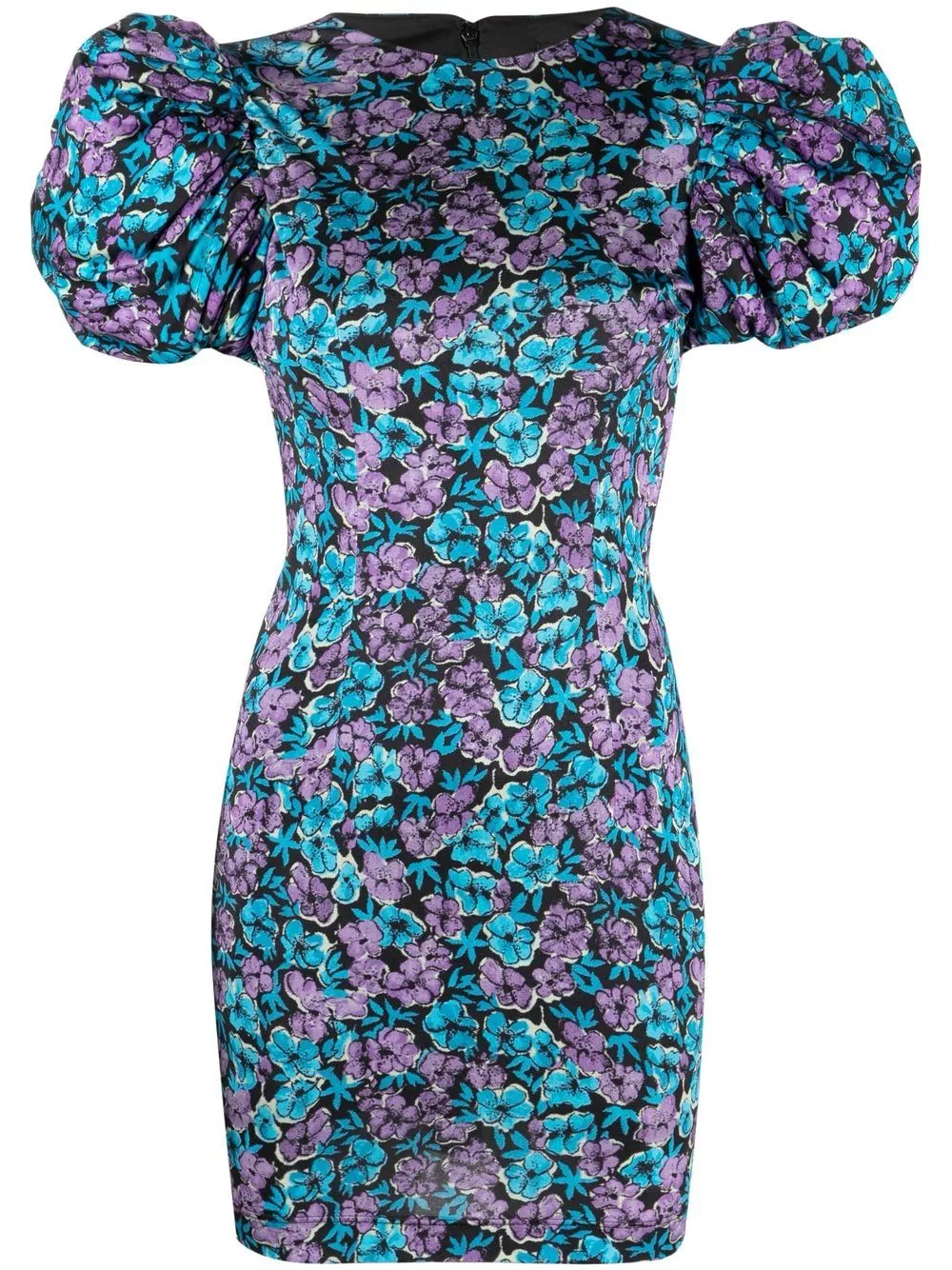 ROTATE BIRGER CHRISTENSEN floral-print puff-sleeve dress Women 0113