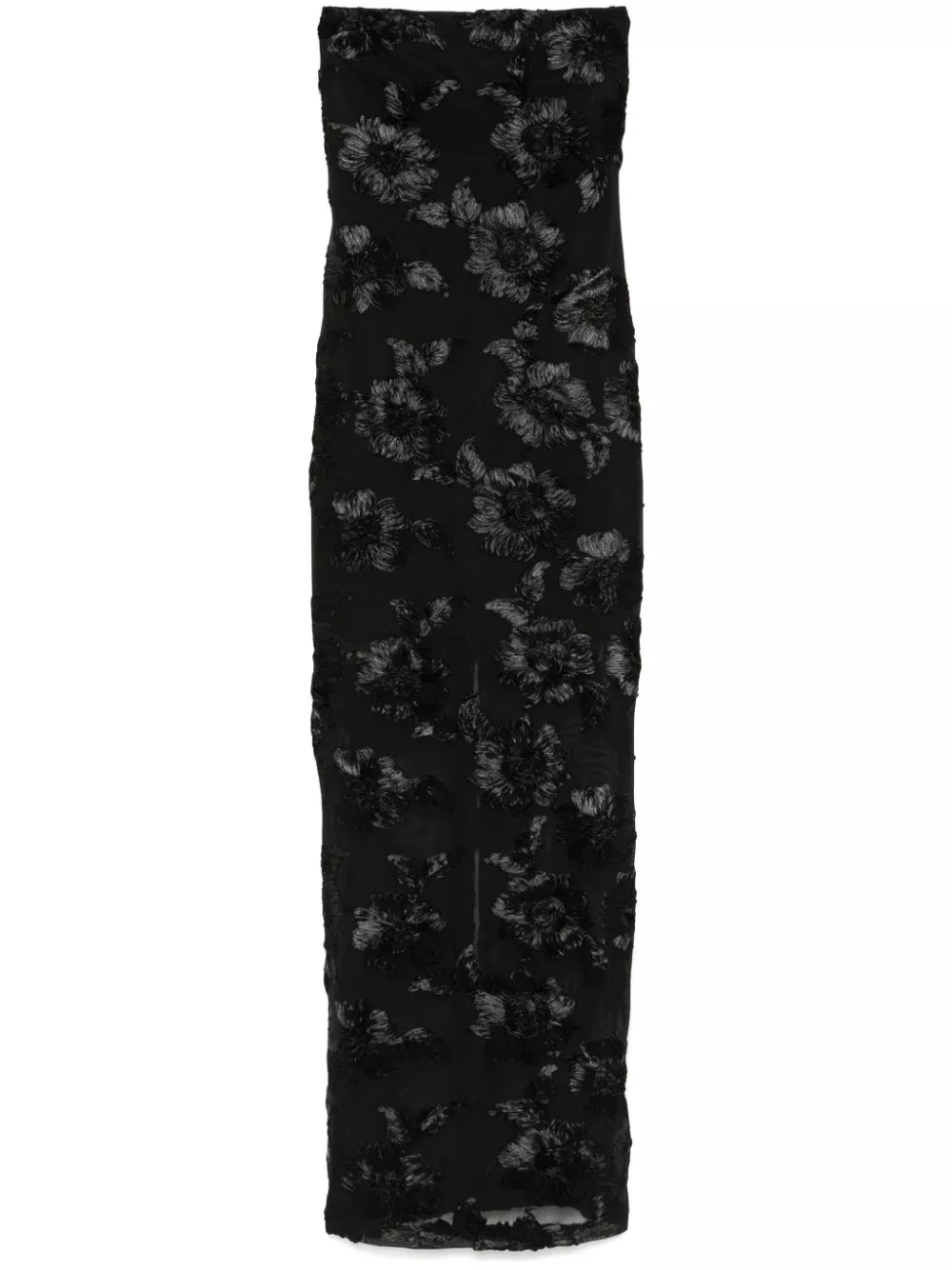 ROTATE BIRGER CHRISTENSEN floral-embroidered mesh maxi dress Women 0113