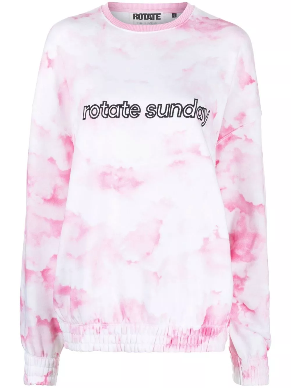 Affordable ROTATE BIRGER CHRISTENSEN Sunday tie-dye sweatshirt Women 0113