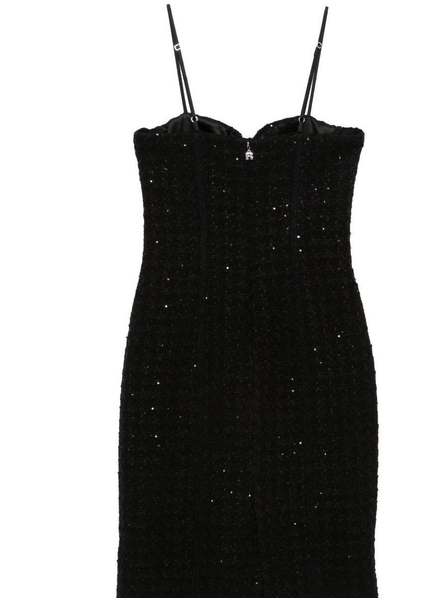 Affordable sequin-embellished BIRGER dress CHRISTENSEN midi Women boucle ROTATE 0315