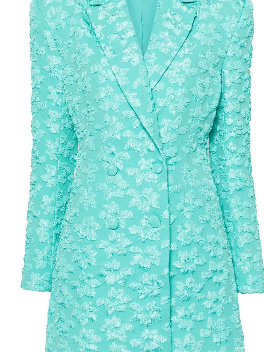 Affordable CHRISTENSEN textured blazer Women double-breasted ROTATE BIRGER 0308